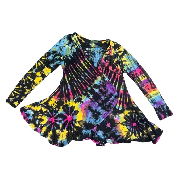 Kathmandu Imports Hippie Women’s Oversized Tie Dye Cardigan In Size M/L - Picture 1 of 6